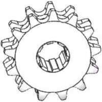 Drive Sprocket Upper (Input)